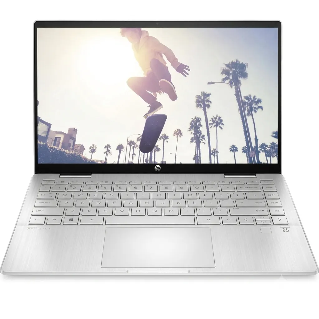 لپتاپ استوک اچ پی پاویلیون تبلت شو 14 اینچ  Hp Pavilion 14 i5 1335U | Ram 16GB DDR4 | 512GB SSD | 14 inch FHD Touch X360