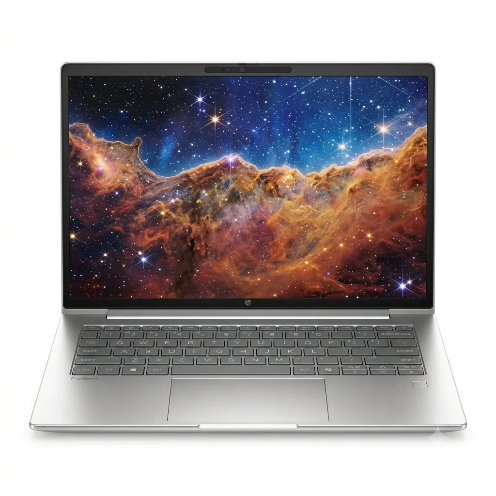 لپتاپ اپنباکس اچ پی پروبرک 4 14.1 اینچ  Hp Probook 4 G1iR 14 Core 5 120 U | Ram 16GB DDR5 | 512GB SSD | intel R | 14.1 inch FHD