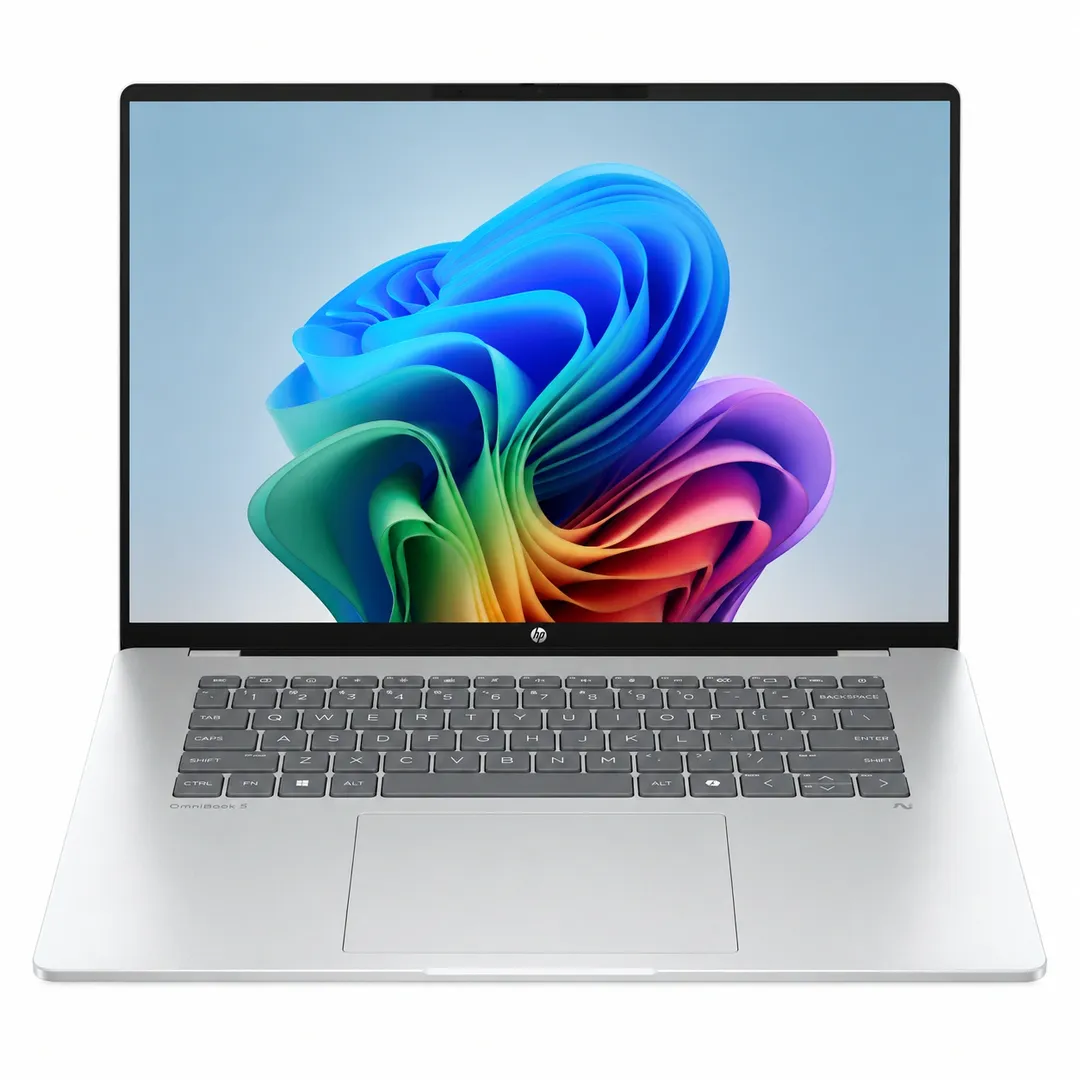 لپتاپ استوک اچ پی اومنی بوک 5 14 اینچ Hp Omnibook 5 | Snapdragon X Plus X1P-42-100 | Ram 32GB DDR5 | 512GB SSD | Qualcomm Adreno X1-45 | 14 inch 2K