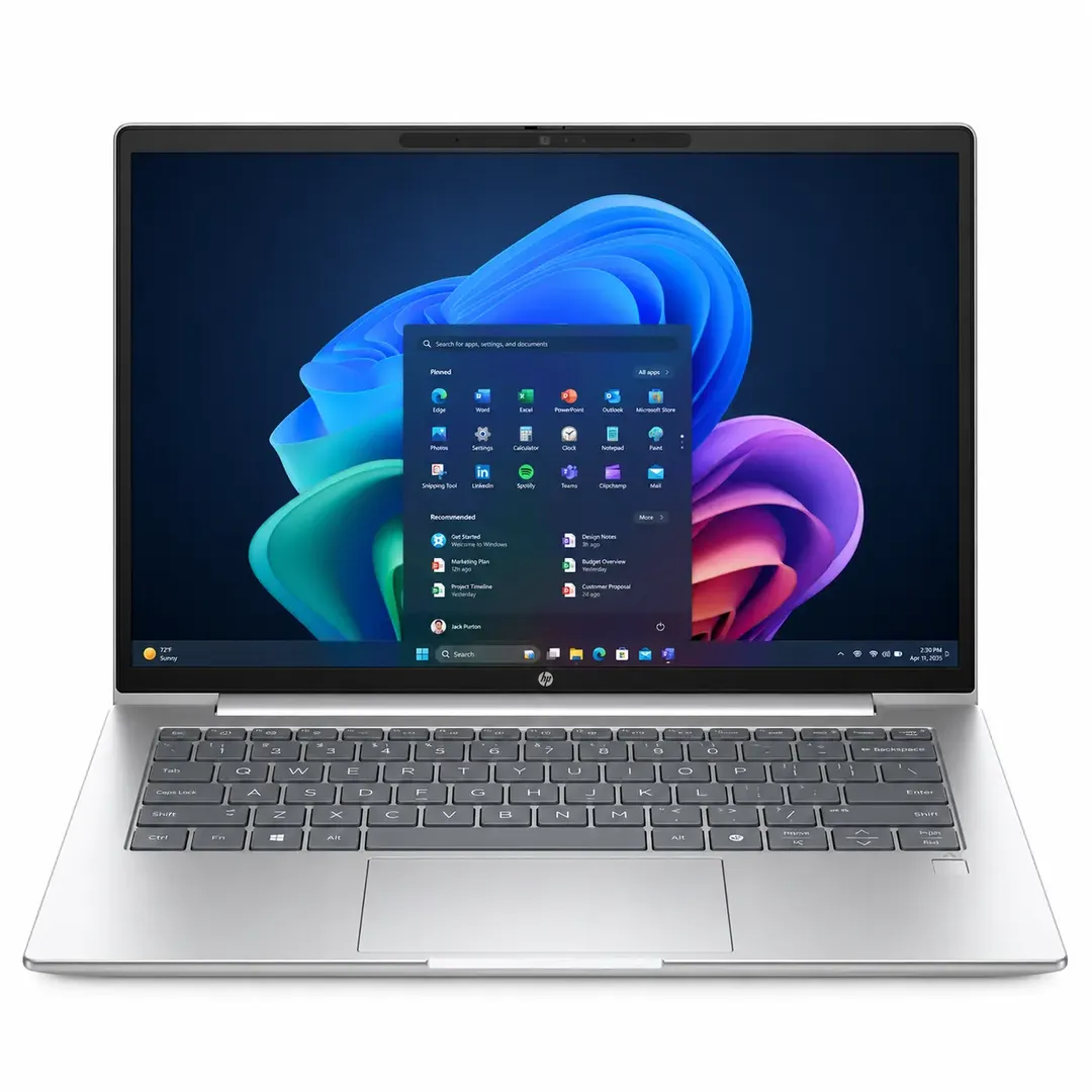 لپتاپ اپنباکس اچ پی پروبوک 4 14 اینچ Hp Probook 4 G1Q 14 | Snapdragon X-X126100 | Ram 16GB DDR5 | 512GB SSD | Qualcomm Adreno X1-45+NPU | 14 inch FHD