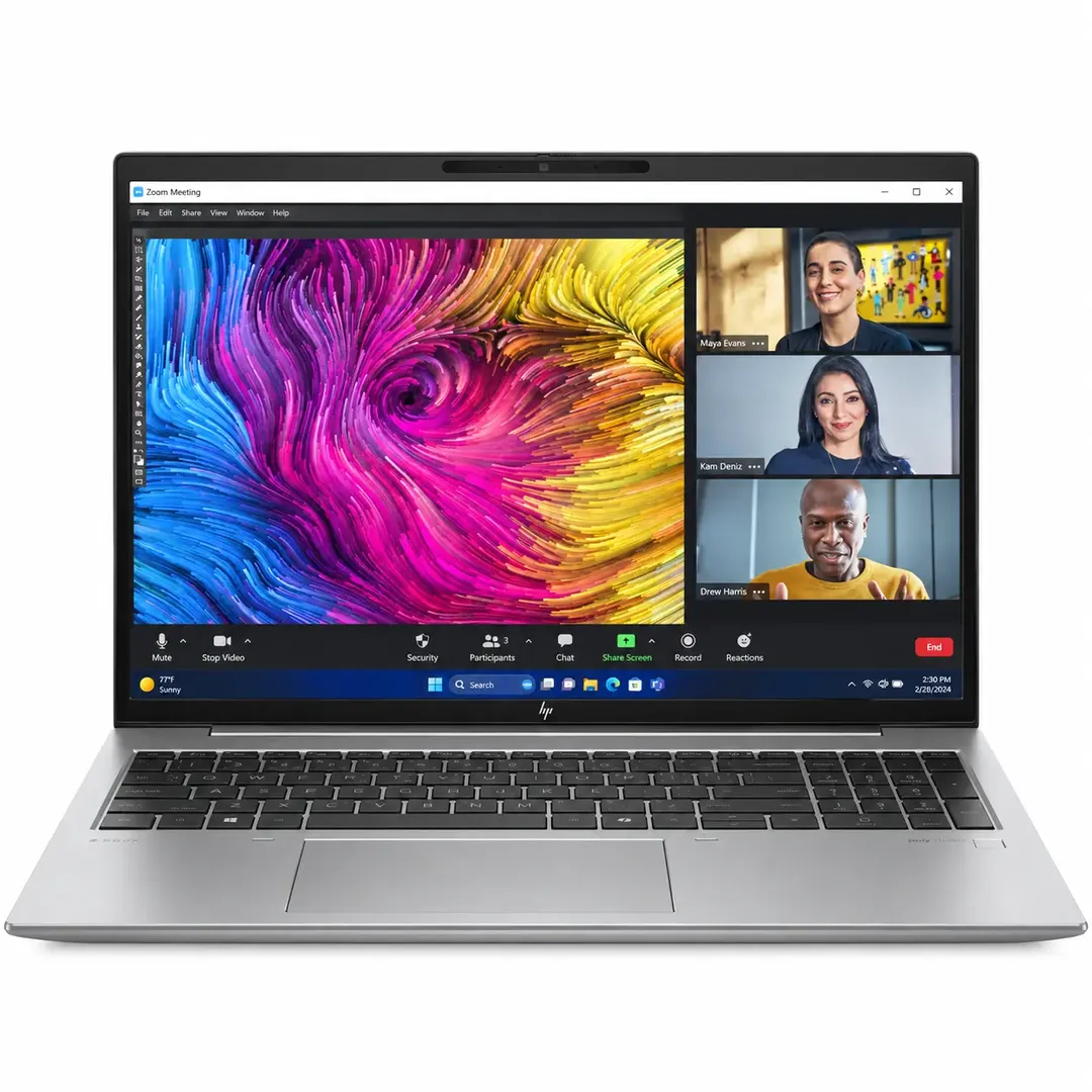 لپتاپ ورک استیشن اچ پی زدبوک فایرفلای 16 اینچ Hp Zbook Firefly 16 G11 | Intel Core Ultra 7-165H | Ram 16GB DDR5 | 1TB SSD | 4GB Rtx A500+NPU | 16 inch FHD+(WUXGA) Touch
