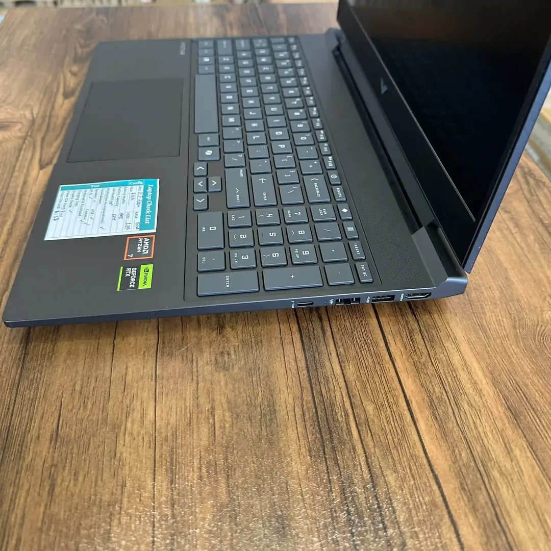 لپتاپ اپنباکس گیمینگ اچ پی ویکتوس 15.6 اینچ   Hp Victus 15 Ryzen 7 260W | Ram 16GB DDR5 | 1TB SSD | 8GB RTX 5050 | 15.6 inch FHD 144 Hz