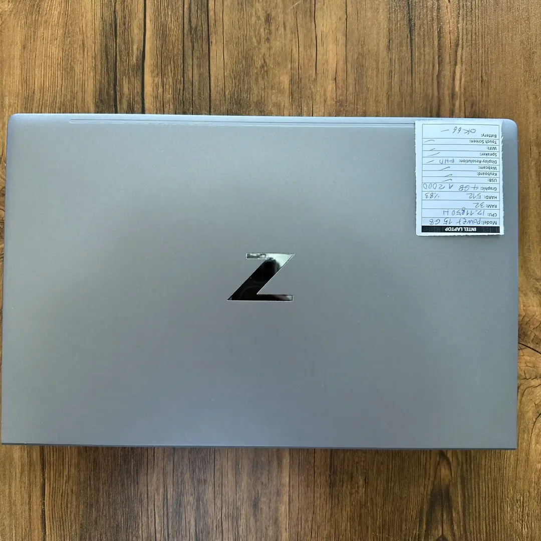 لپتاپ استوک ورک استیشن اچ پی زدبوک پاور 15 15.6 اینچ Hp Zbook Power 15 G8 | i7 11850H | Ram 32GB DDR4 | 512GB SSD | 4GB RTX A2000 | 15.6 inch FHD