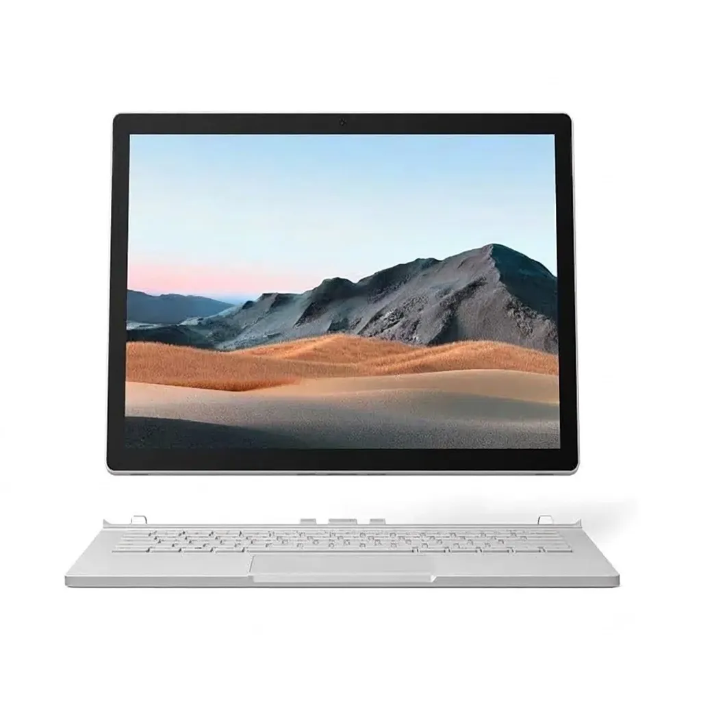 لپتاپ استوک مایکروسافت سرفیس بوک 3  13.5 اینچ Microsoft Surface Book 3 | Core i7 1065G7 | Ram 16GB DDR5 | 256GB SSD | 4GB GTX 1650 Max-Q Design | 13.5 inch  3K Touch