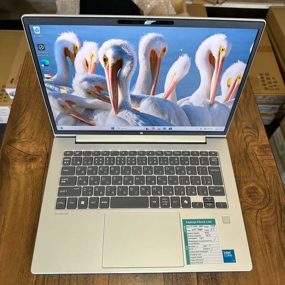 لپتاپ اپنباکس اچ پی پروبوک 4 14.1 اینچ Hp Probook 4 G1iR 14 Core 5 220U | Ram 16GB DDR5 | 512GB SSD | intel R | 14.1 inch FHD