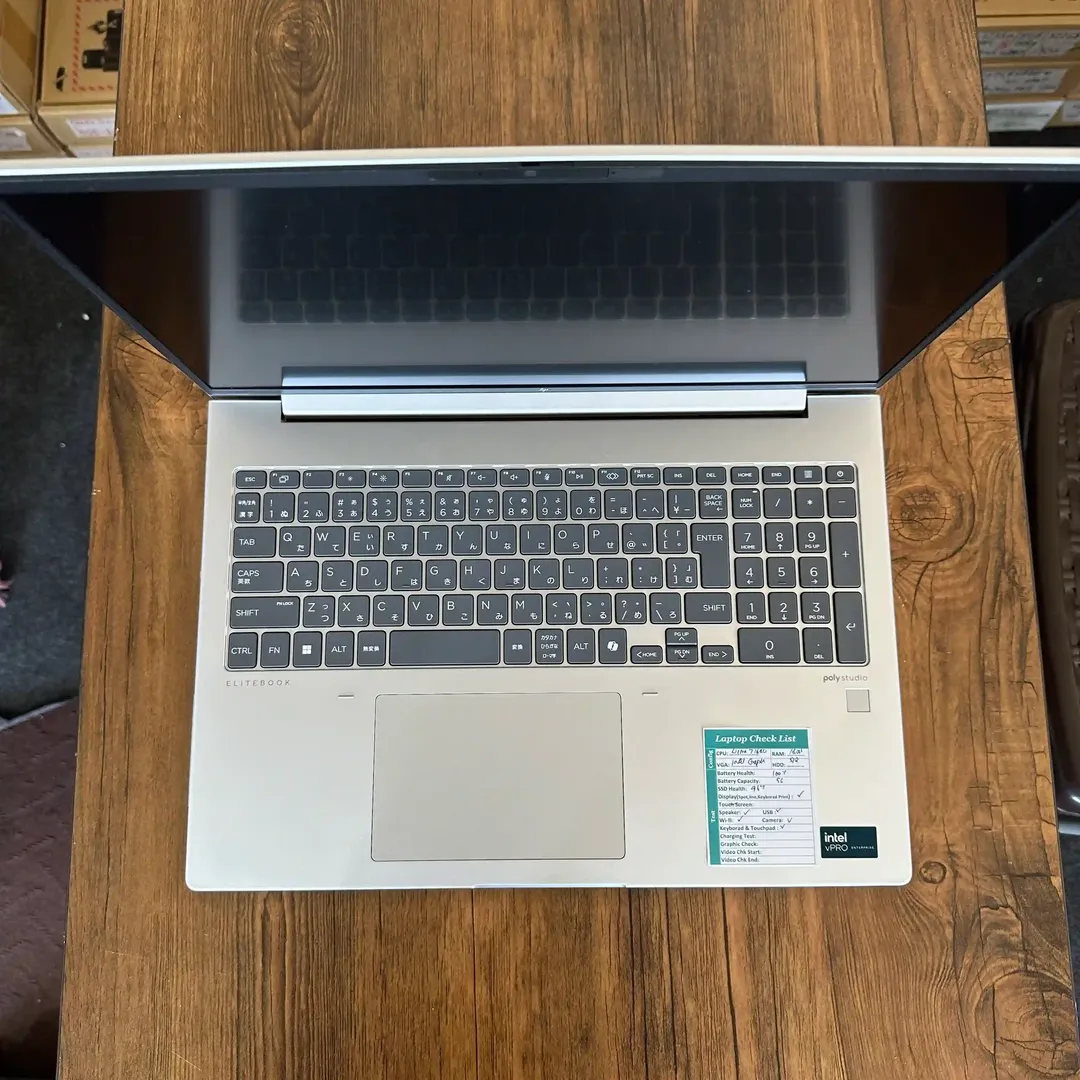 لپتاپ اپنباکس اچ پی ایلایت بوک 660 16.1 اینچ Hp Elitebook 660 G11 | Core Ultra 7 165U | Ram 16GB DDR5 | 512GB SSD | Intel Graphics | 16.1 inch  FHD