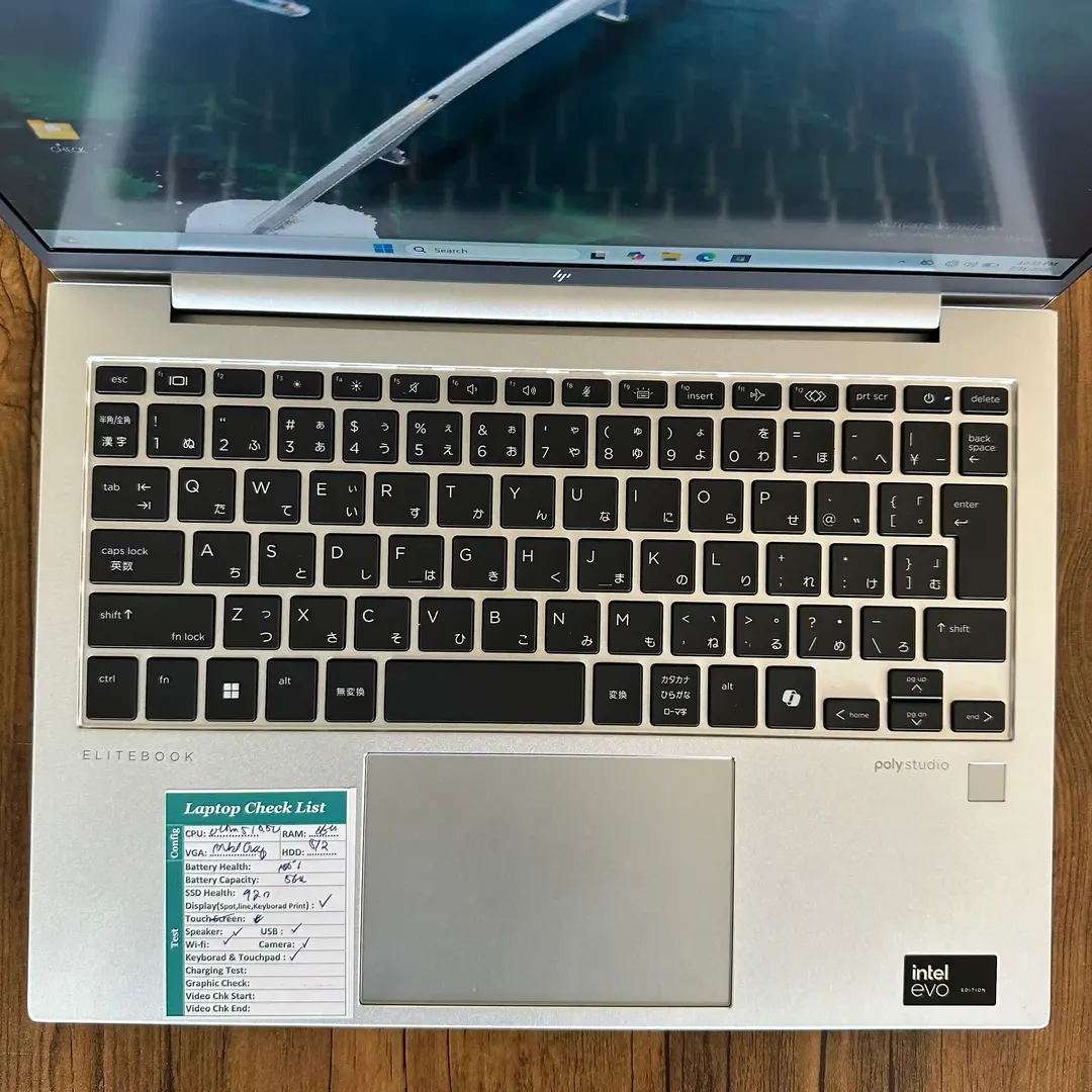 لپتاپ اپنباکس اچ پی ایلایت بوک 830 13.3 اینچ Hp Elitebook 830 G11 | Core Ultra 5 125U | Ram 16GB DDR5 | 512GB SSD | Intel Graphics | 13.3  inch FHD