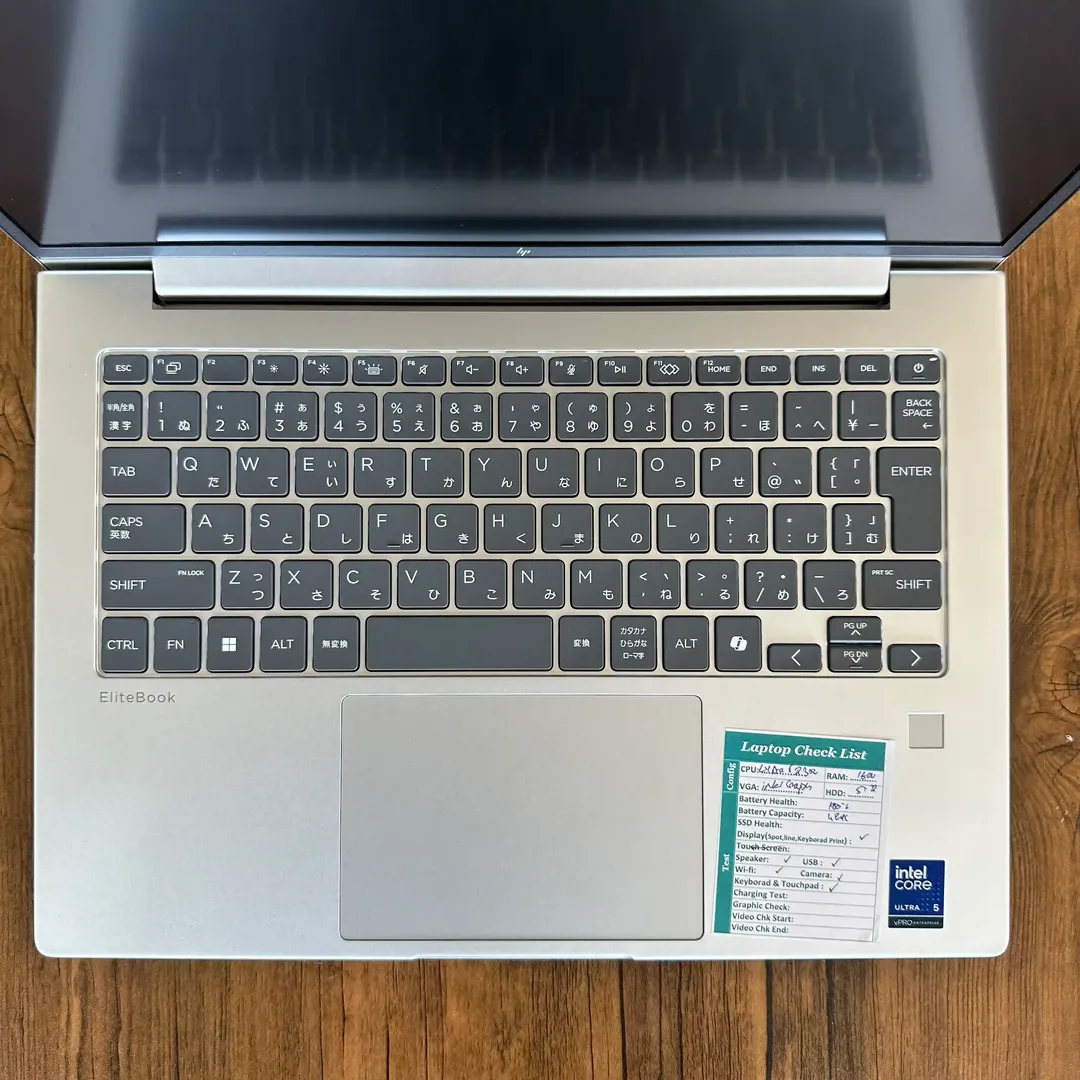 لپتاپ اپنباکس اچ پی ایلایت بوک 6 14.1 اینچ Hp Elitebook 6 G1i 14 | Core Ultra 5 235U | Ram 16GB DDR5 | 512GB SSD | Intel Graphics | 14.1 inch  FHD