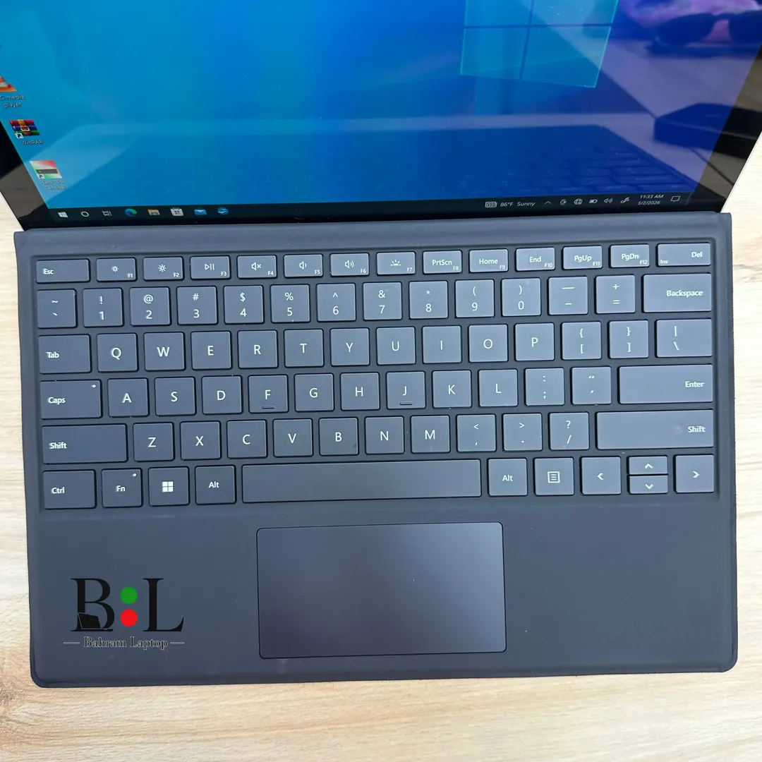 لپتاپ استوک مایکروسافت سرفیس پرو 6 12.3 اینچ Microsoft Surface Pro 6 | Core i5 8350U | Ram 8GB DDR3 | 128GB SSD | Intel UHD Graphics 620 | 12.3 inch Touch