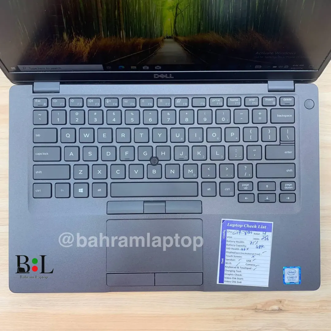 لپتاپ استوک دل لاتیتود 5400 14 اینچ Dell Latitude 5400 | Intel Core i7 8665U | Ram 8GB DDR4 | 256GB SSD | Intel UHD Graphics 620 | 14 inch FHD
