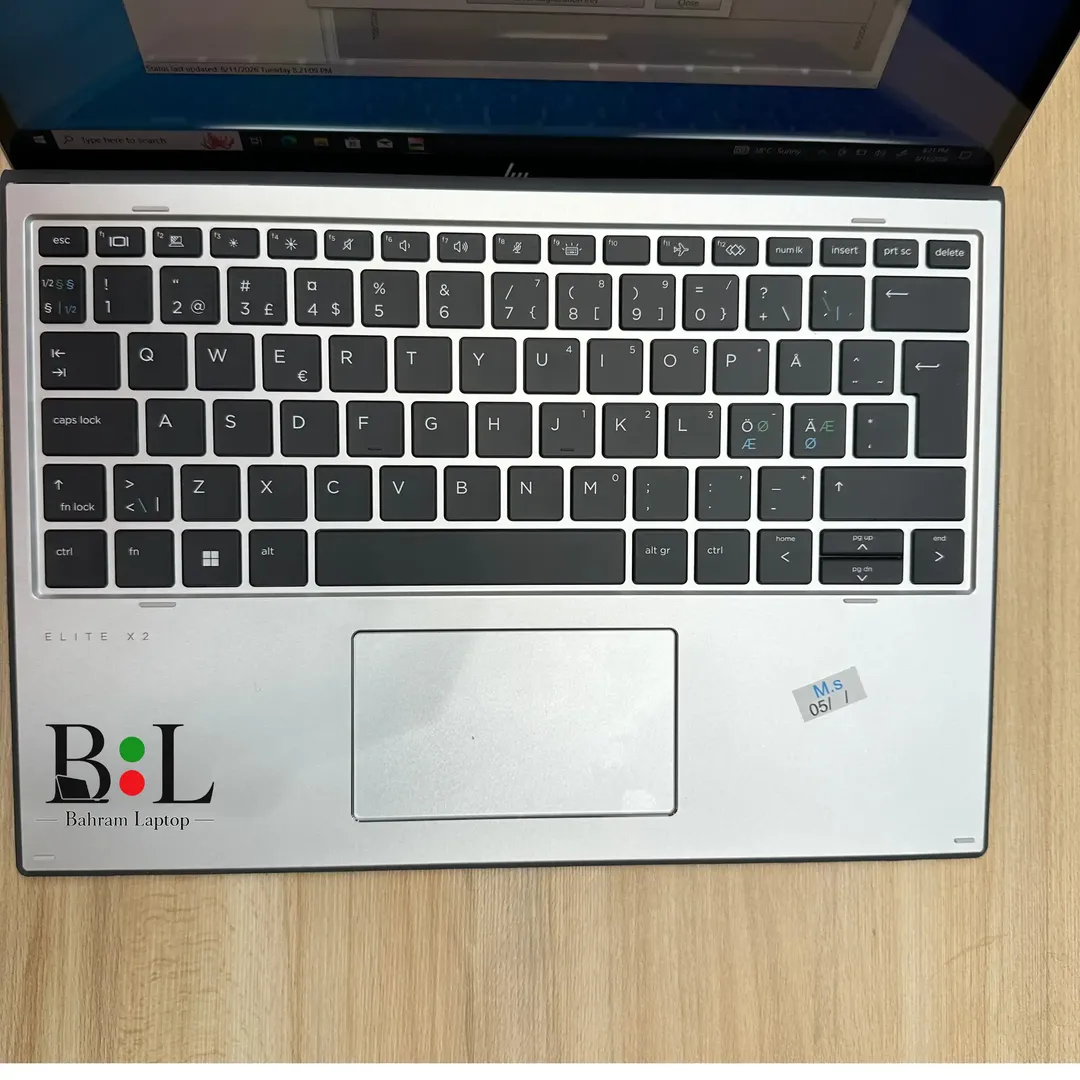 لپتاپ استوک اچ پی ایلایت تبلت شو 13 اینچ Hp Elite X2 G8 Tablet | Intel Core i5 1135G7 | Ram 16GB DDR4 | 256GB SSD | Intel Iris Xe Graphics | 13 inch FHD Touch