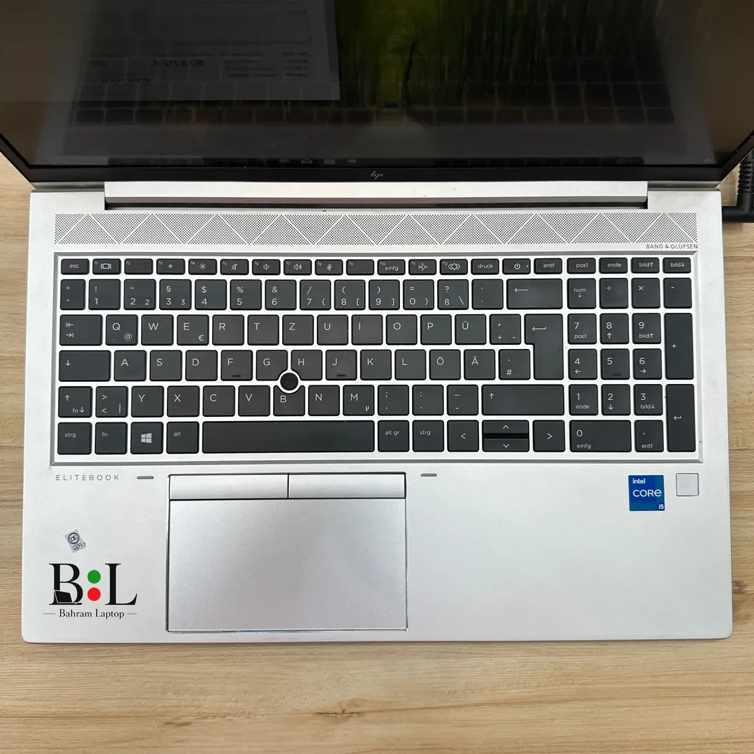 لپتاپ استوک اچ پی ایلایت بوک 850 15.6 اینچ Hp Elitebook 850 G8 | Intel Core i5 1135G7 | Ram 8GB DDR4 | 256GB SSD | Intel Iris Xe | 15.6 inch FHD Touch