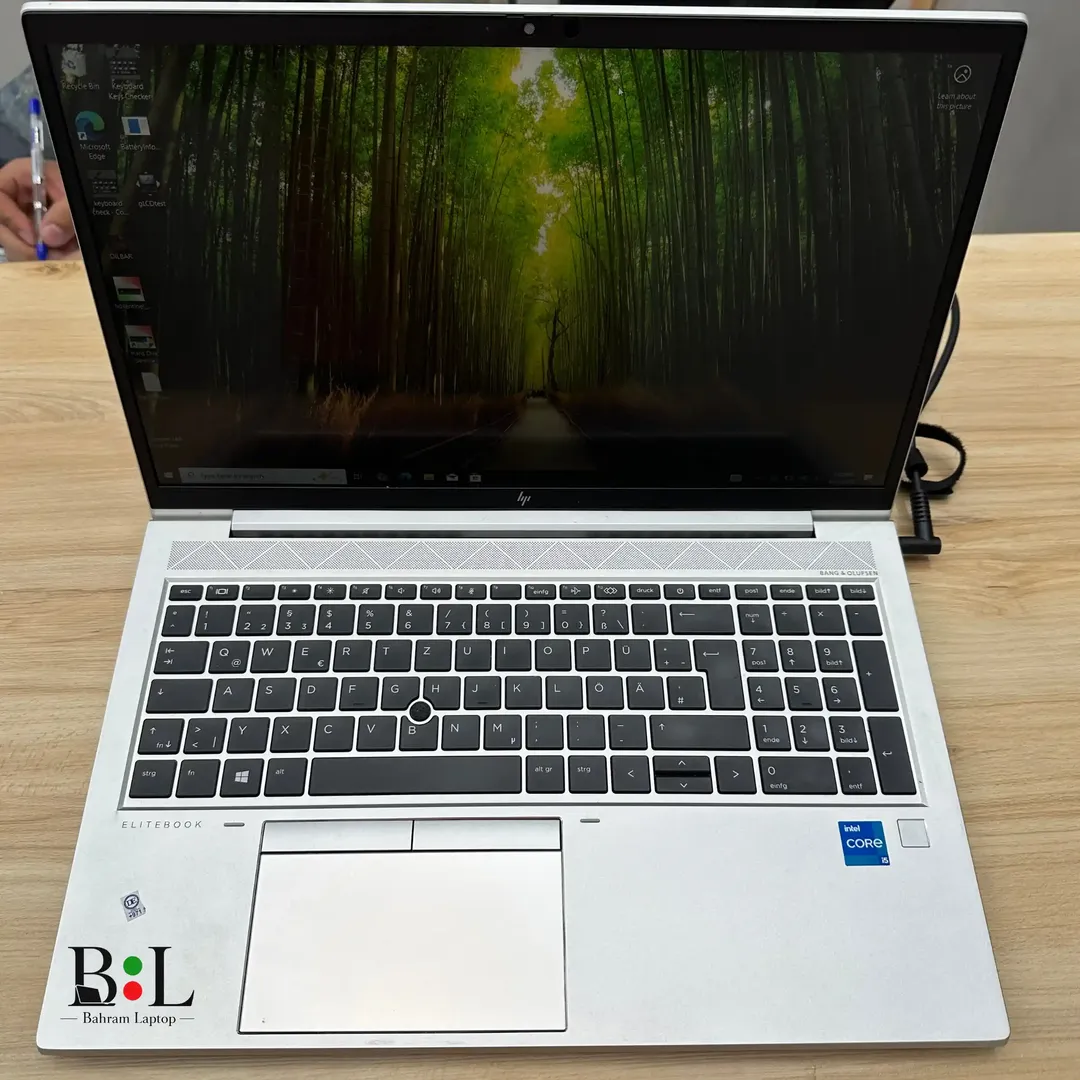 لپتاپ استوک اچ پی ایلایت بوک 850 15.6 اینچ Hp Elitebook 850 G8 | Intel Core i5 1135G7 | Ram 8GB DDR4 | 256GB SSD | Intel Iris Xe | 15.6 inch FHD Touch