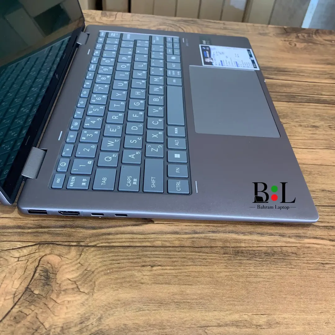 لپتاپ اپنباکس اچ پی اینوی 14 اینچ Hp Envy 14 | Intel Core Ultra 7 155U | Ram 16GB DDR5 | 512GB SSD | Intel R Graphics | 14 inch 2K Touch X360