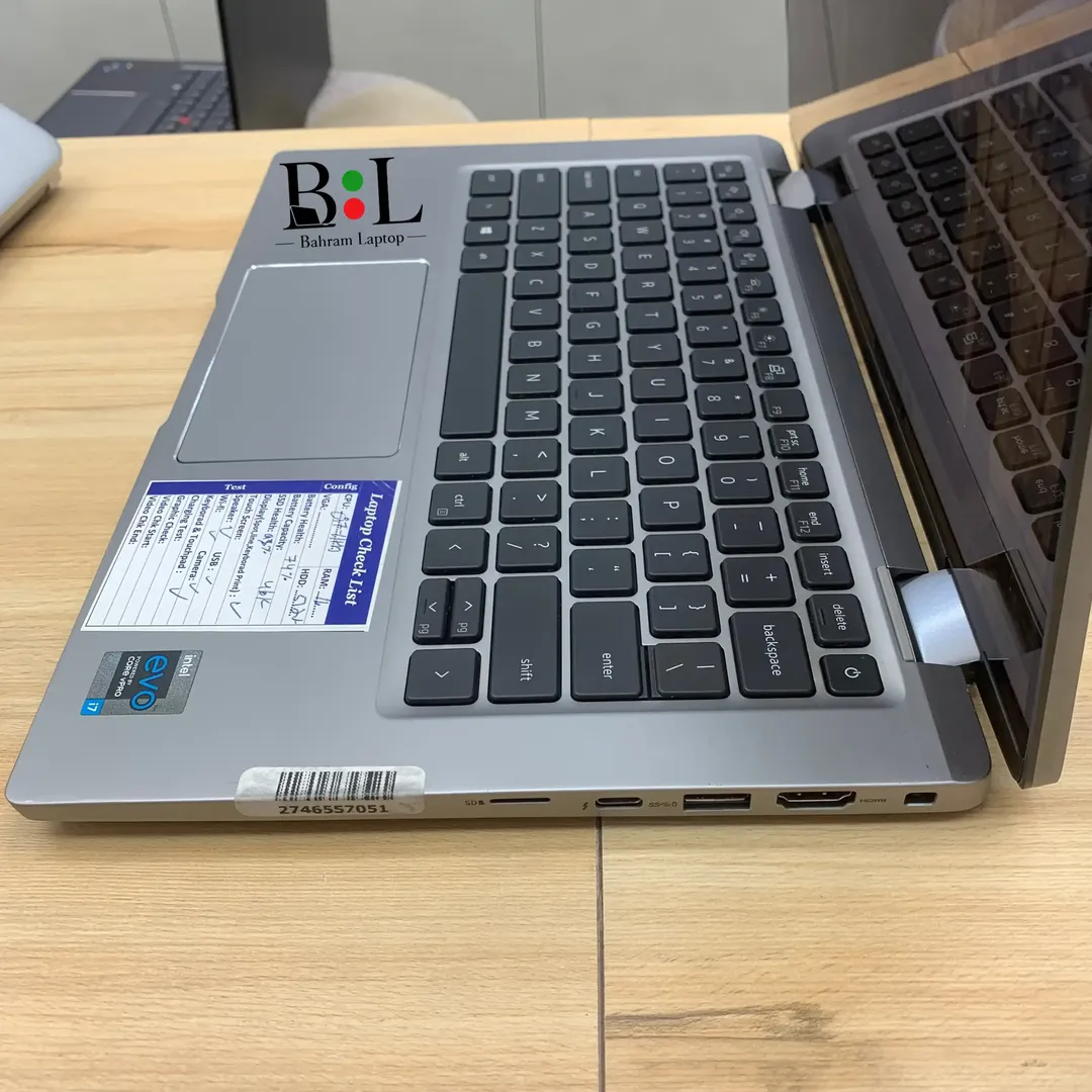 لپتاپ استوک دل لاتیتود 7320 2 در 1 13.3 اینچ Dell Latitude 7320 2-in-1 | Intel Core i7-1185G7 | Ram 16GB DDR4 | 512GB SSD | Intel Iris Xe | 13.3 inch FHD Touch X360