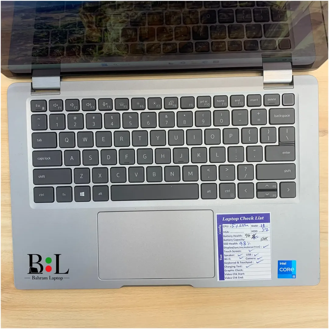 لپتاپ استوک دل لاتیتود 5320 2 در 1 13.3 اینچ Dell Latitude 5320 | Intel Core i5-1145G7 | Ram 16GB DDR4 | 512GB SSD | Intel Iris Xe | 13.3 inch FHD X360 Touch