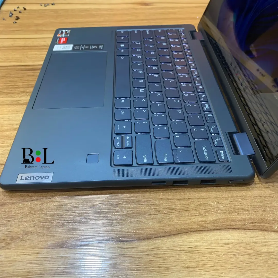 لپتاپ استوک لنوو یوگا 6 13.3 اینچ Lenovo Yoga 6 | Amd Ryzen 7-5700U | Ram 16GB DDR5 | 512GB SSD | 2GB Amd Radeon Graphics | 13.3 inch FHD+ X360 Touch