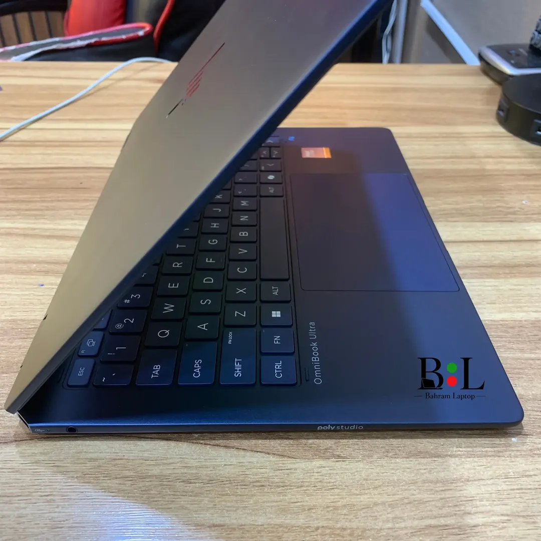 لپتاپ اپنباکس اچ پی اومنی بوک اولترا 14 اینچ Hp Omnibook Ultra Flip 14 | Intel Core Ultra 7-258V | Ram 32GB DDR5 | 512GB SSD | Intel Arc+NPU | 14 inch 2K OLED X360 Touch