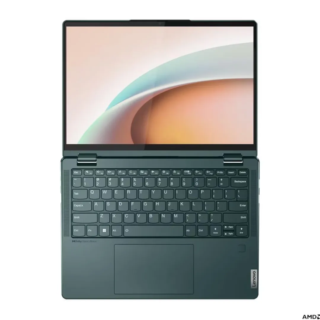 لپتاپ استوک لنوو یوگا 6 13.3 اینچ Lenovo Yoga 6 | Amd Ryzen 7-5700U | Ram 16GB DDR5 | 512GB SSD | 2GB Amd Radeon Graphics | 13.3 inch FHD+ X360 Touch