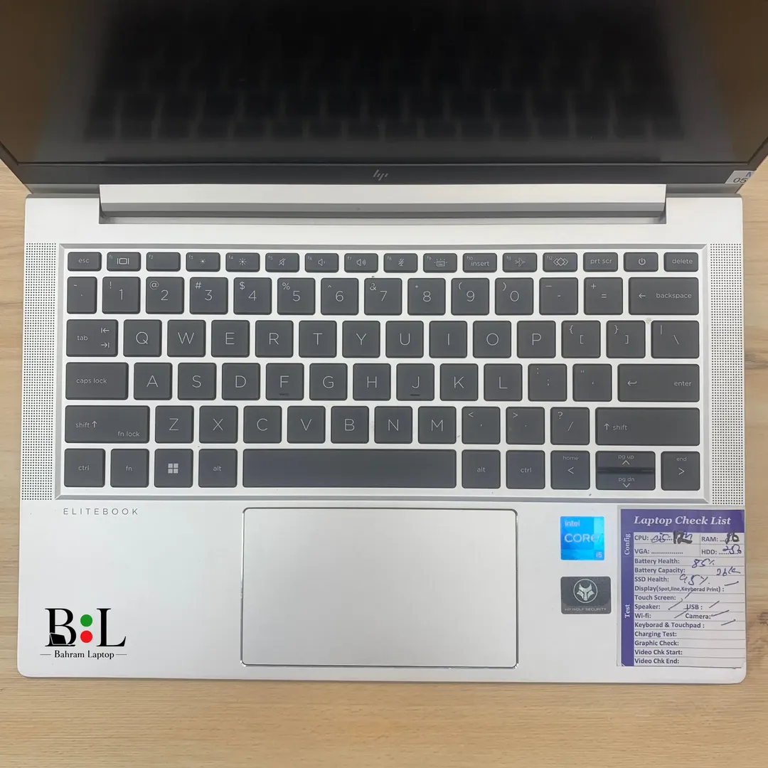لپتاپ استوک اچ پی ایلایت بوک 630 13.3 اینچ Hp Elitebook 630 G9 | Intel Core i5-1245U | Ram 16GB DDR4 | 256GB SSD | Intel UHD Graphics | 13.3 inch FHD Touch