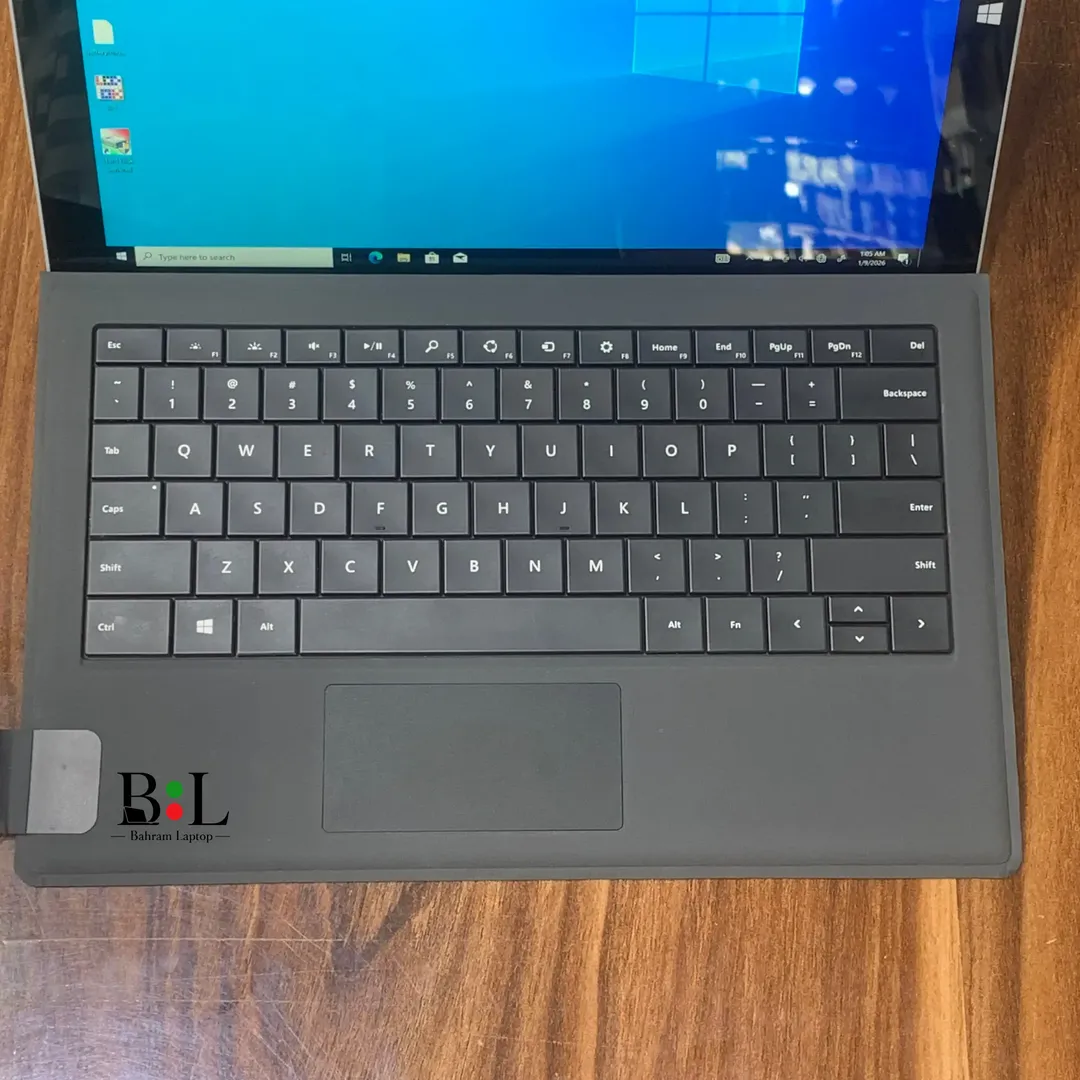 لپتاپ استوک مایکروسافت سرفیس پرو 3 12 اینچ MicroSoft Surface Pro 3 | Intel Core i7-4650U | Ram 8GB DDR3 | 512GB SSD | 12 inch 2K Touch