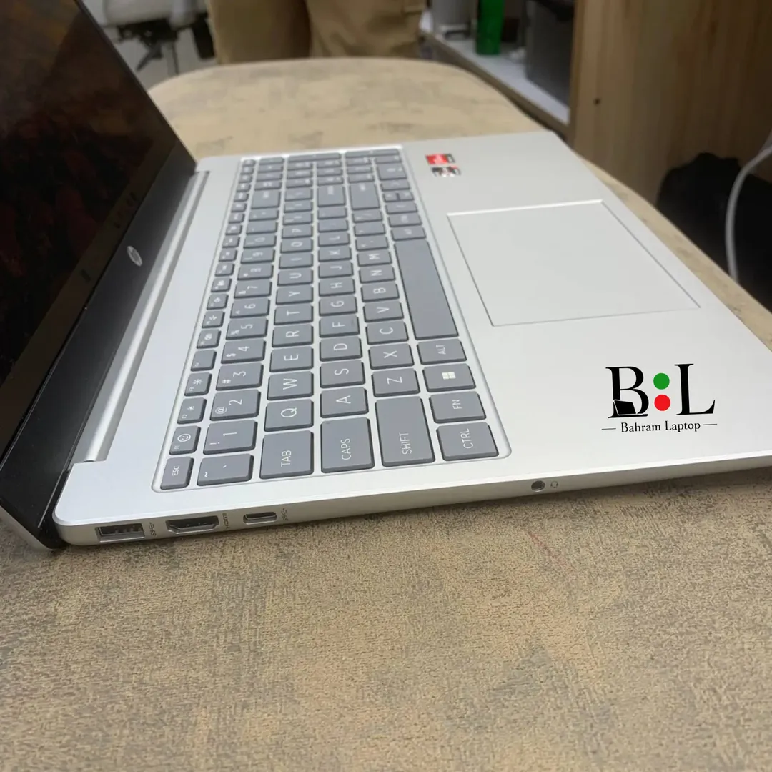 لپتاپ استوک اچ پی لپتاپ 15 15.6 اینچ Hp Laptop 15 | Ryzen 7-7730U | Ram 16GB DDR4 |  512GB SSD | Amd Radeon Graphics | 15.6 inch FHD
