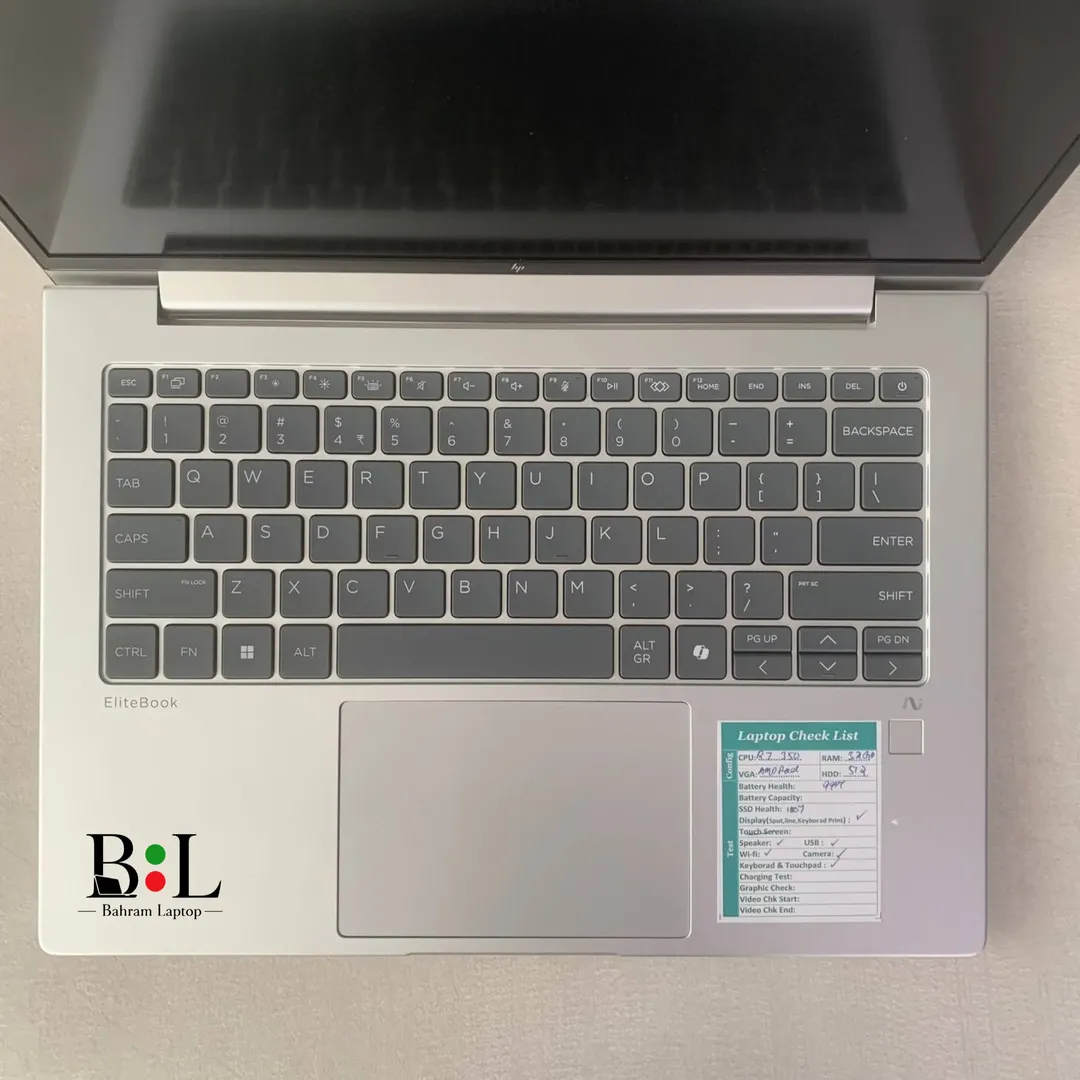 لپتاپ اپنباکس اچ پی ایلایت بوک6 14 اینچ Hp Elitebook 6 G1A 14 | Ryzen 7 Ai-350W | Ram 32GB DDR5 | 512GB SSD | 512MB Amd Radeon+NPU | 14 inch FHD