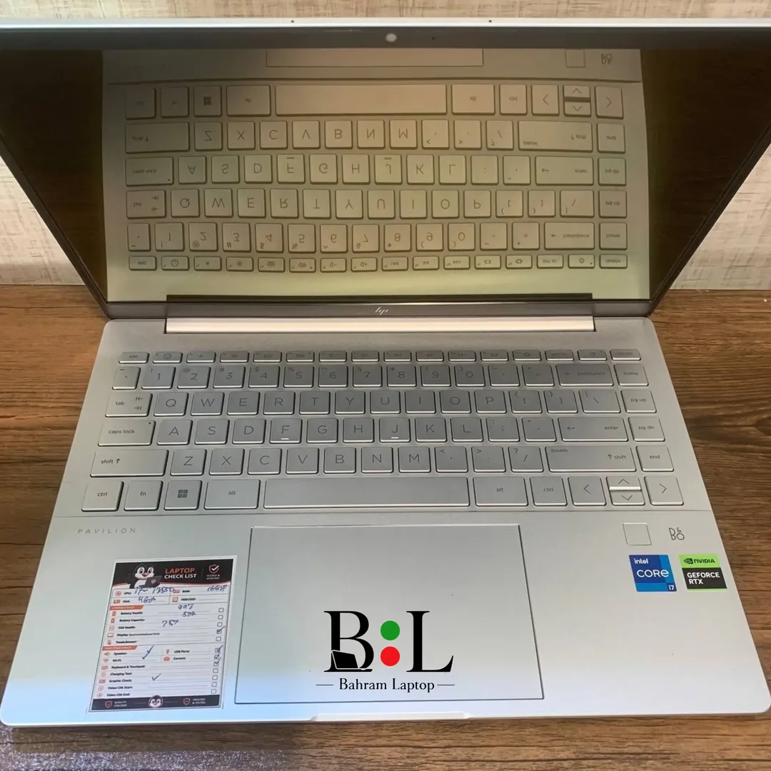 لپتاپ اپنباکس اچ پی پاویلیون پلاس 14 اینچ Hp Pavilion Plus 14 | Intel Core i7-1355U | Ram 16GB DDR5 | 512GB SSD | Intel Iris Xe | 14 inch 2K