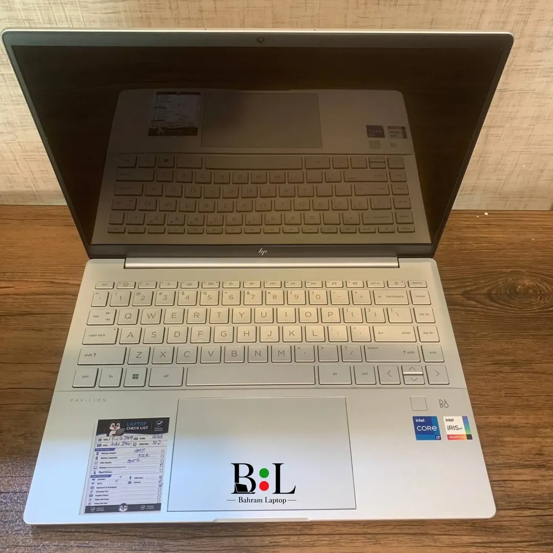 لپتاپ اپنباکس اچ پی پاویلیون پلاس 14 اینچ HP pavilion Plus 14 | Intel Core i7-13700H | Ram 16GB DDR5 | 512GB SSD | Intel Iris Xe | 14 inch 2K