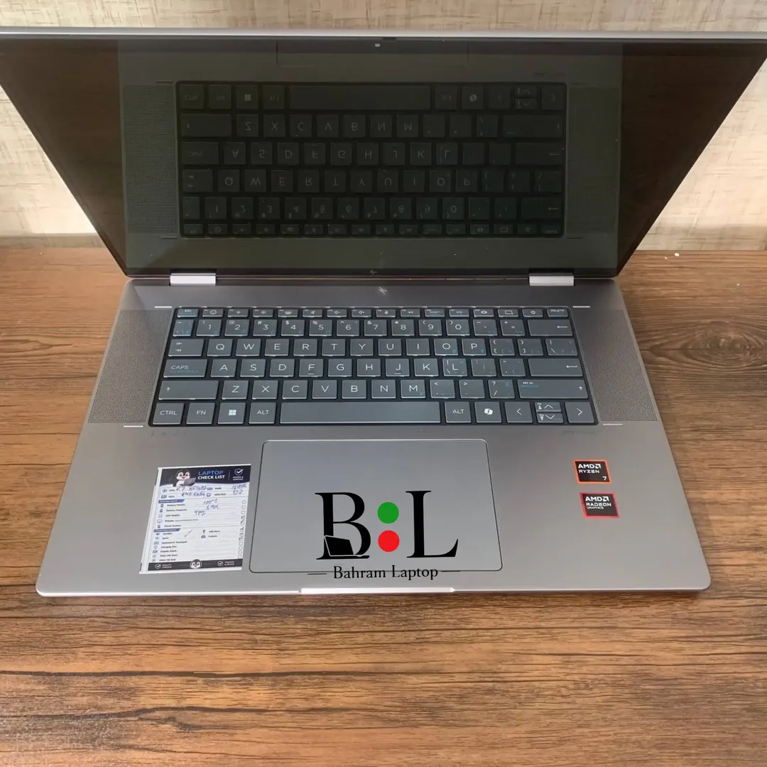 لپتاپ اپنباکس 2 در 1 اچ پی اینوی 16 اینچ Hp Envy x360 16 2-in-1 | Ryzen 7-8840HS | Ram 16GB DDR5 | 512GB SSD | 512MB Amd Radeon Graphics | 16 inch FHD+ Touch X360