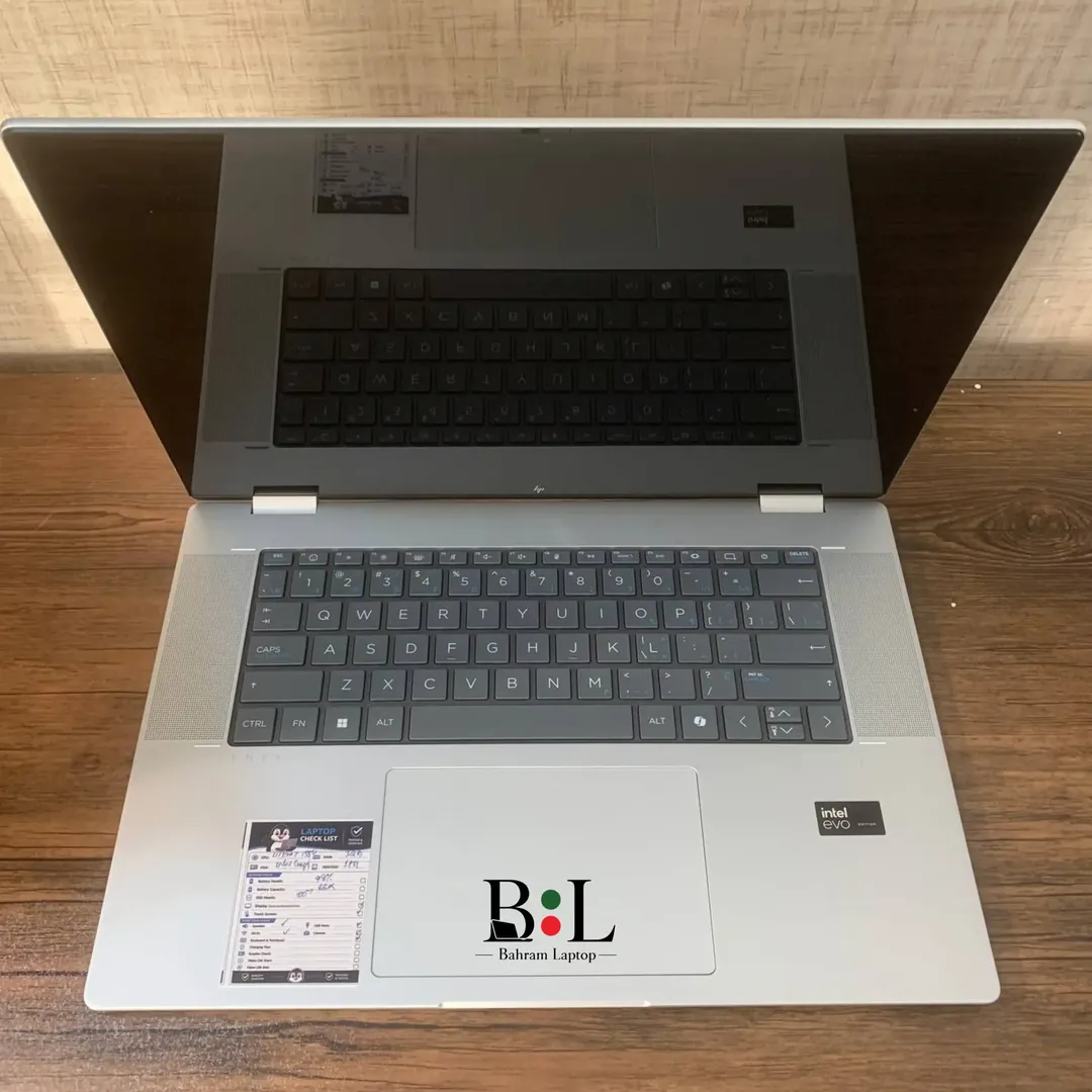 لپتاپ اپنباکس 2 در 1 اچ پی اینوی 16 اینچ Hp Envy x360 16 2-in-1 | Intel Core Ultra 7-155U | Ram 32GB DDR5 | 1TB SSD | Intel R Graphics | 16 inch FHD+ Touch X360