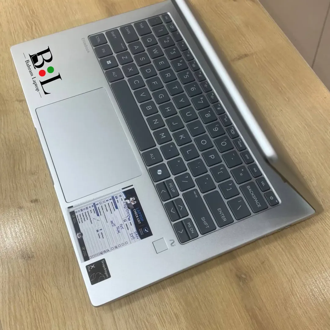 لپتاپ اپنباکس اچ پی ایلایت بوک 6 14 اینچ Hp Elitebook 6 G1q 14 | Snapdragon X Plus-X1P42100 | Ram 32GB DDR5 | 1TB SSD | Snapdragon X Elite X1E78100 Qualcomm | 14 inch HD