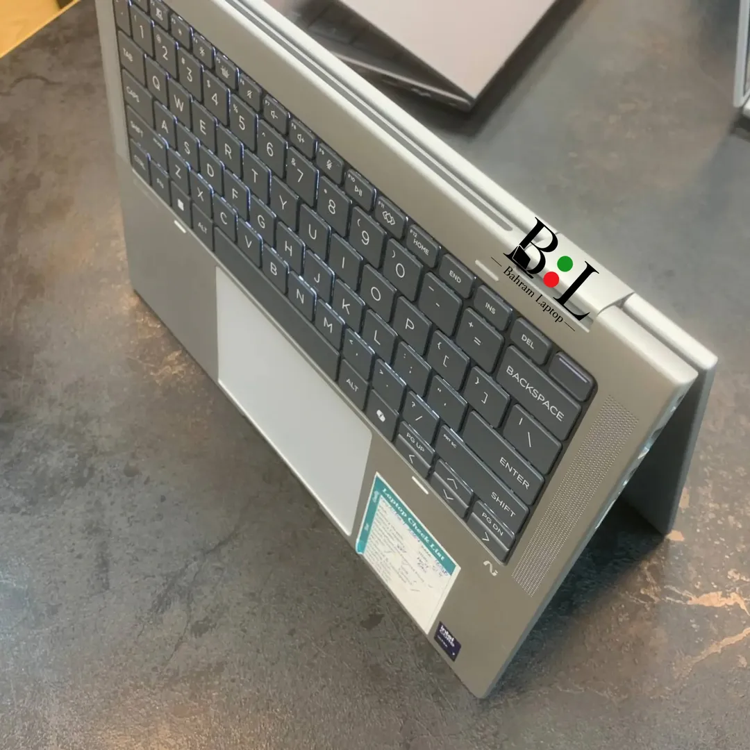 لپتاپ اپنباکس اچ پی ایلایت بوک فلیپ 14 اینچ Hp Elitebook X Flip G1i 14 | Intel Core Ultra 7-266V | Ram 16GB DDR5 | 512GB SSD | Intel Arc 140V+NPU | 14 inch FHD+ X360 Touch