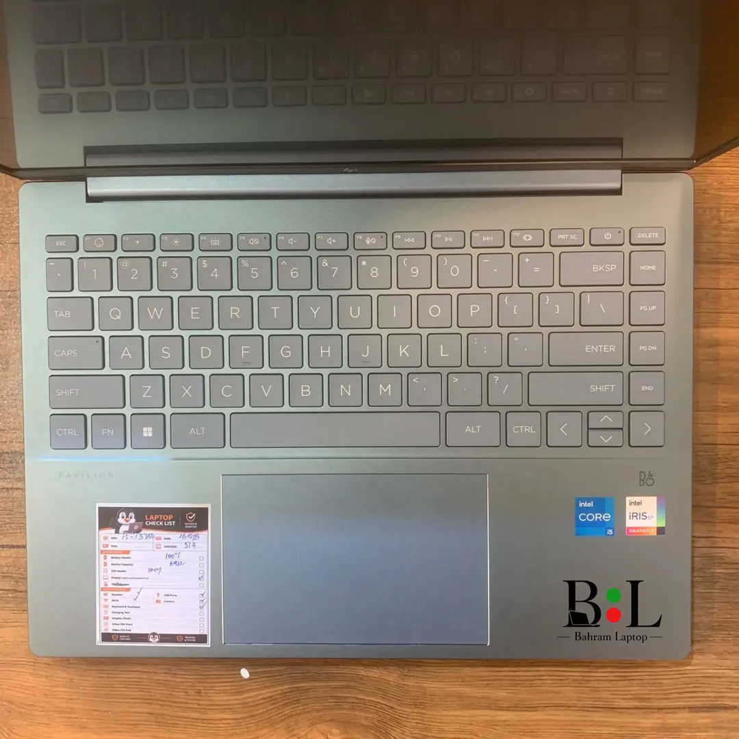 لپتاپ اپنباکس اچ پی پاویلیون پلاس 14 اینچ Hp Pavilion Plus 14 | Intel Core i5-1335U | Ram 16GB DDR5 | 512GB SSD | Intel Iris Xe | 14 inch FHD