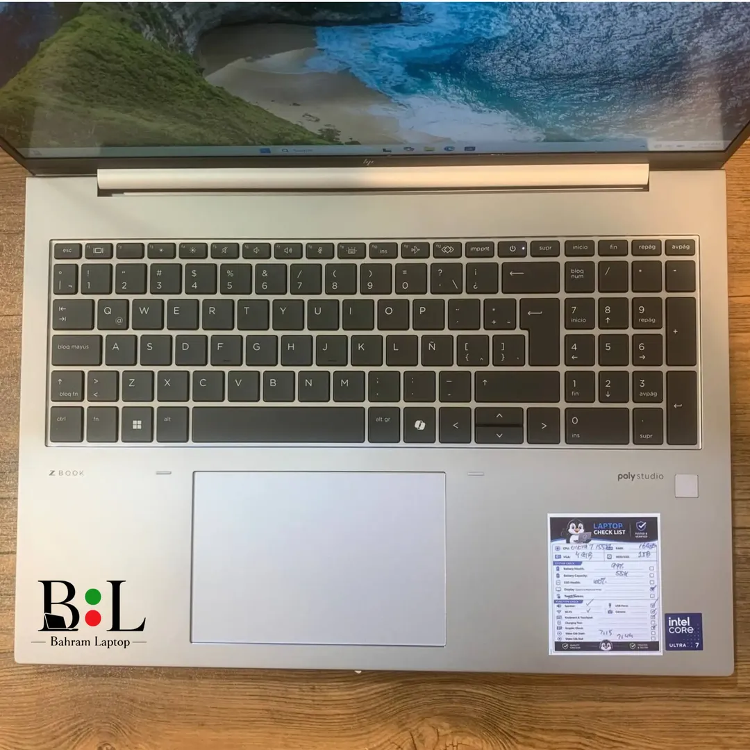 لپتاپ اپنباکس اچ پی زدبوک فایرفلای 16 اینچ Hp Zbook Firefly G11 | Intel Core Ultra 7-155H | Ram 16GB DDR5 | 1TB SSD | 4GB Nvidia Rtx A500+NPU | 16 inch FHD+(WUXGA)