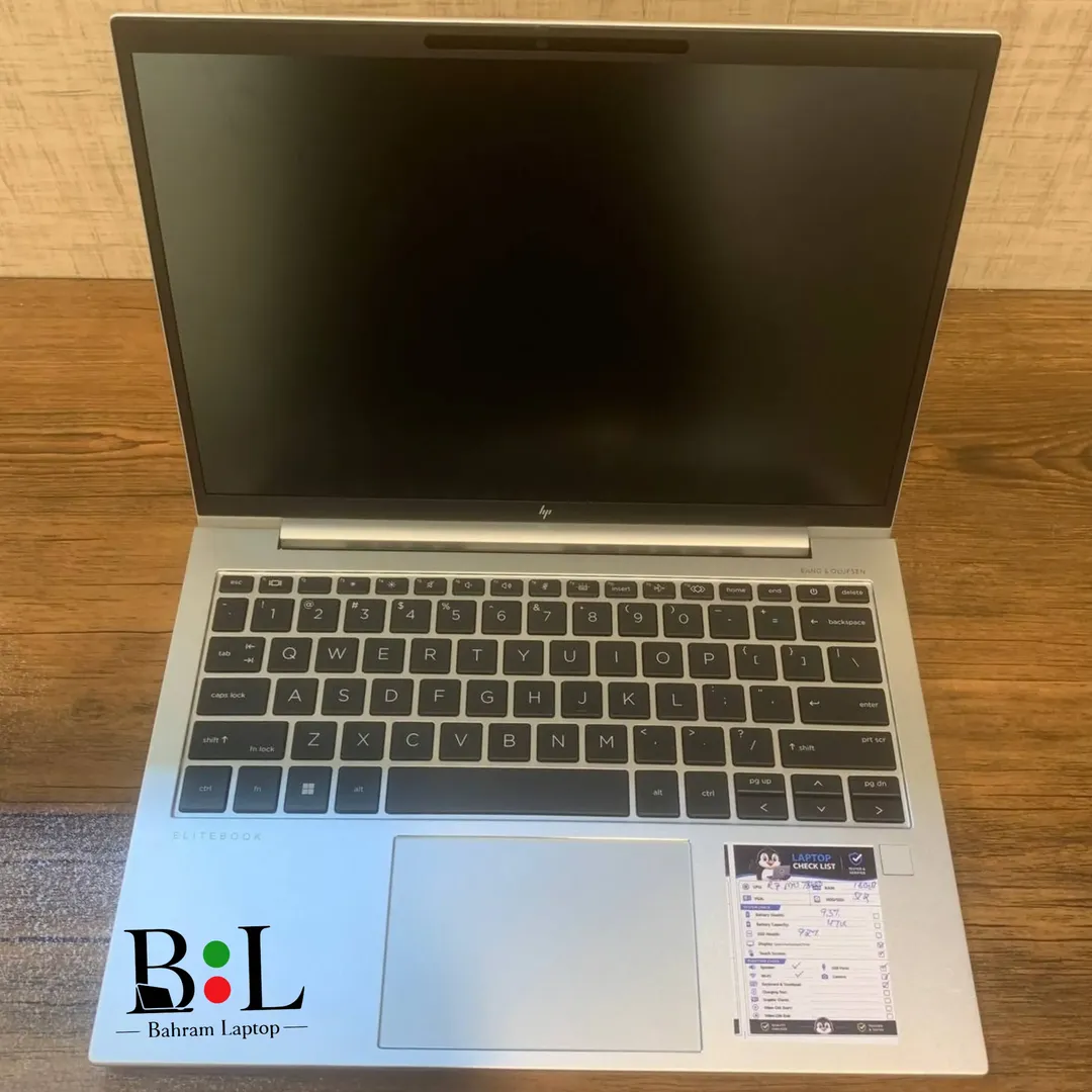 لپتاپ اپنباکس اچ پی ایلات بوک 835 13.3 اینچ Hp Elitebook 835 G10 | Ryzen 7 Pro 7840U | Ram 16GB DDR5 | 512GB SSD | 512MB Amd Radeon Graphics | 13.3 inch FHD+(WUXGA) Touch