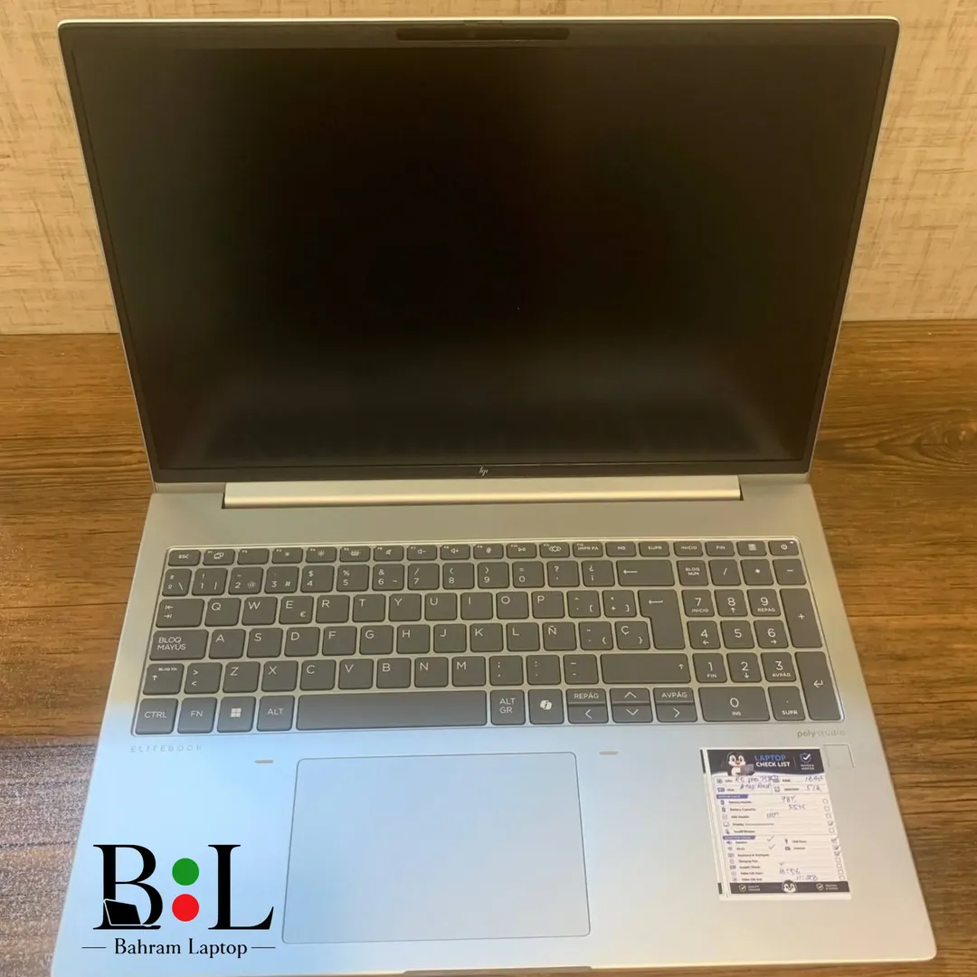 لپتاپ اپنباکس اچ پی ایلایت بوک 665 16 اینچ Hp Elitebook 665 G11 | Ryzen 5 Pro 7535U | Ram 16GB DDR5 | 512GB SSD | 512MB Amd Radeon Graphics | 16 inch FHD+(WUXGA)