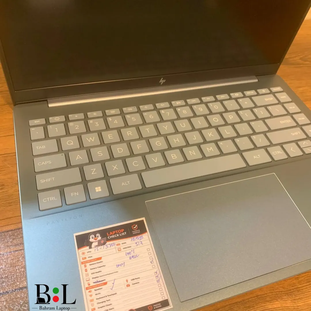 لپتاپ اپنباکس اچ پی پاویلیون پلاس 14 اینچ Hp Pavilion Plus 14 | Intel Core i5-1335U | Ram 16GB DDR5 | 512GB SSD | Intel Iris Xe | 14 inch FHD