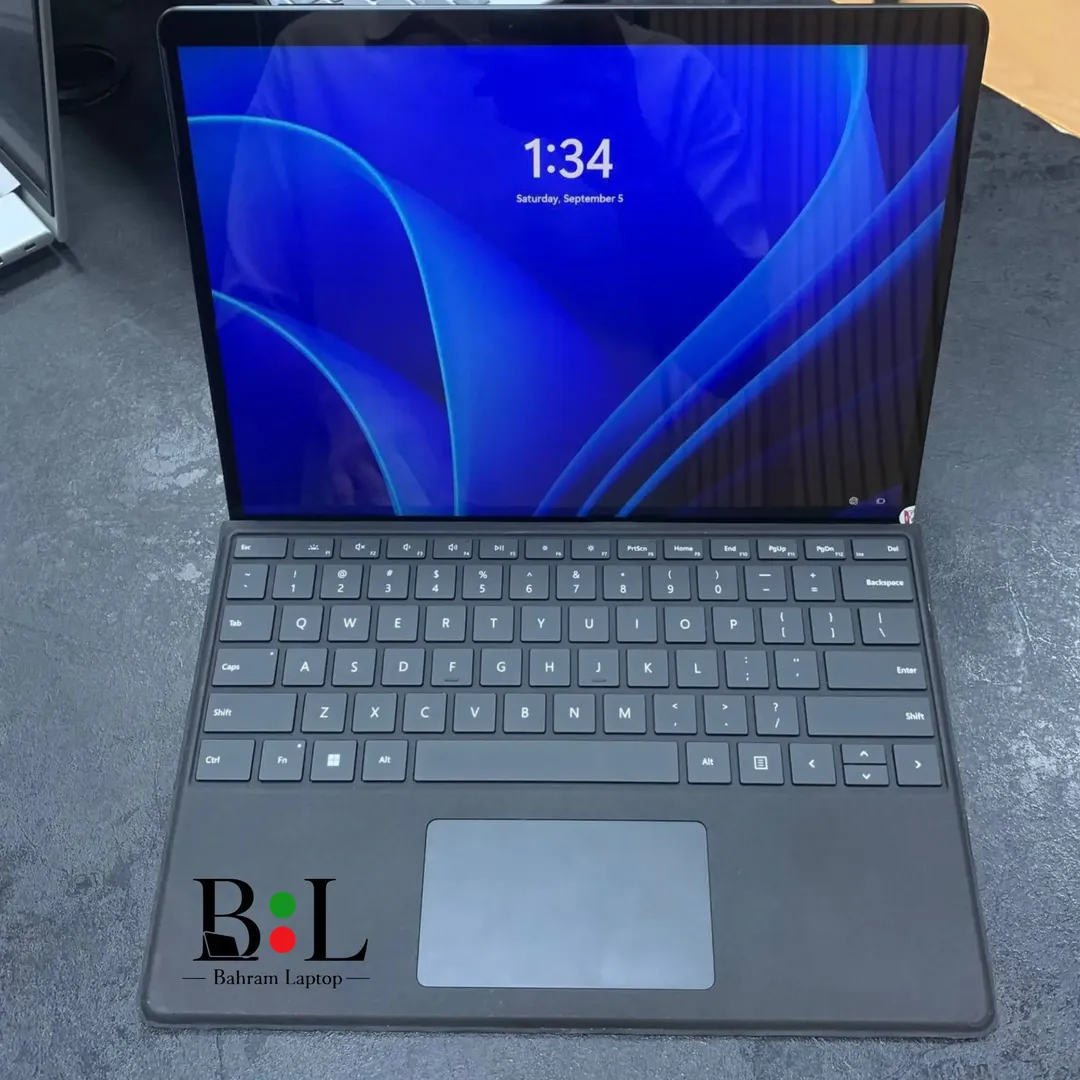 لپتاپ استوک مایکروسافت سرفیس پرو 9 13 اینچ Microsoft Surface Pro 9 |  Intel Core i5-1245U | Ram 16GB DDR5 | 256GB SSD | Intel Iris Xe Graphics | 13 inch Touch