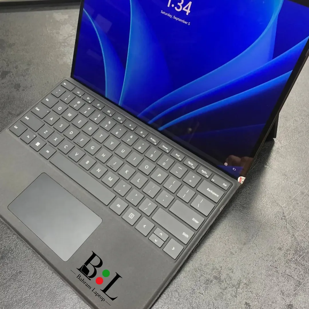 لپتاپ استوک مایکروسافت سرفیس پرو 9 13 اینچ Microsoft Surface Pro 9 |  Intel Core i5-1245U | Ram 16GB DDR5 | 256GB SSD | Intel Iris Xe Graphics | 13 inch Touch