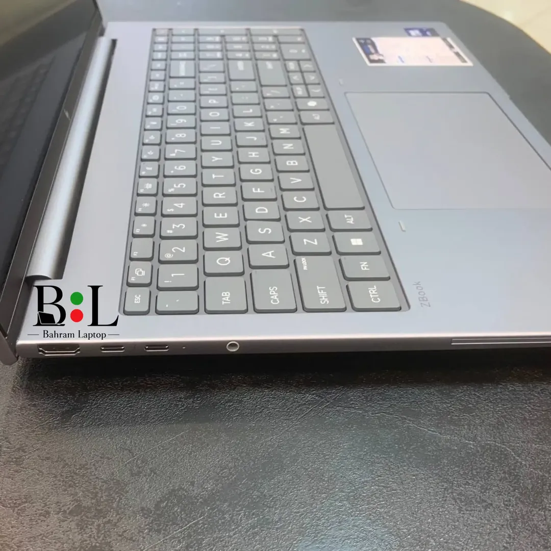 لپتاپ ورک استیشن اچ پی زدبوک 8 16 اینچ Hp Zbook 8 G1i 16 | Intel Core Ultra 7-265H | Ram 16GB DDR5 | 1TB SSD | 4GB Nvidia Rtx 500 Ada+NPU | 16 inch FHD+(WUXGA)