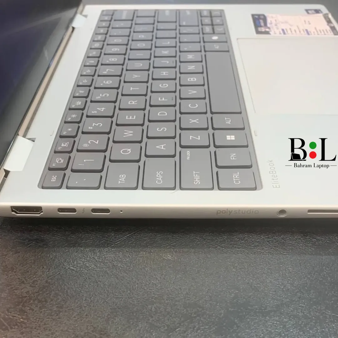 لپتاپ اپنباکی اچ پی ایلایت بوک 8 13.3 اینچ Hp Elitebook 8 Flip G1i 13 | Intel Core Ultra 7-255U | Ram 32GB DDR5 | 1TB SSD | Intel R Graphics+NPU | 13.3 inch FHD+(WUXGA) X360 Touch