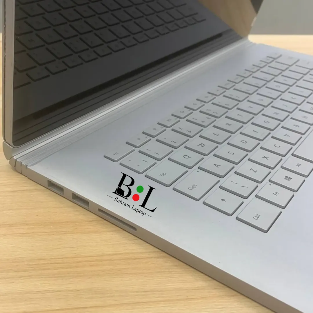 لپتاپ استوک مایکروسافت سرفیس بوک 2 تبلت شو 15 اینچ  Microsoft Surface Book 2 | Intel Core i7-8650U | Ram 16GB DDR3 | 1TB SSD | GeForce 6GB Gtx 1060 | 15” Touch