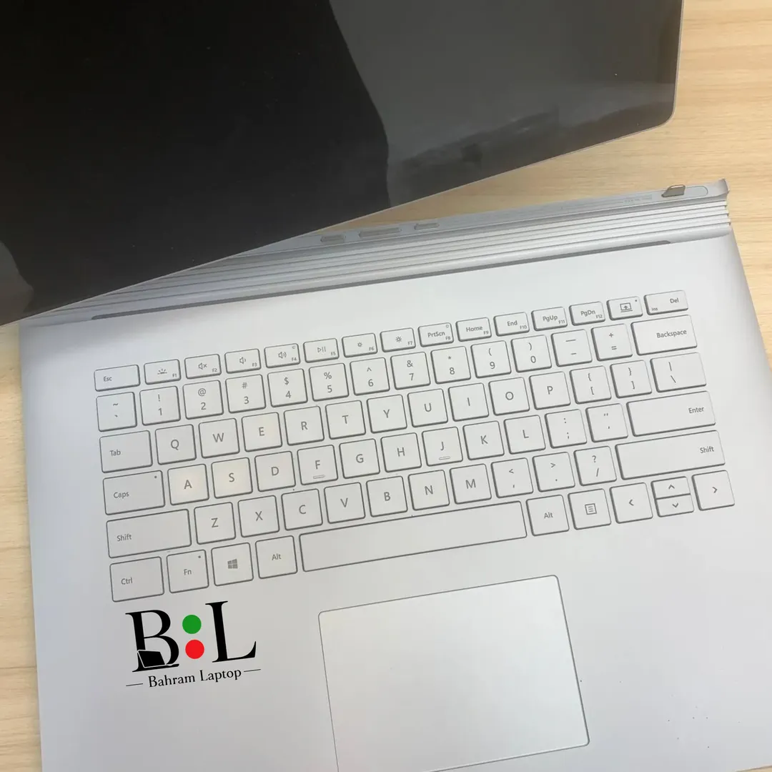 لپتاپ استوک مایکروسافت سرفیس بوک 3 تبلت شو 15 اینچ  Microsoft Surface Book 3 | Intel Core i7-1065G7 | Ram 32GB DDR4 | 1TB SSD | Intel Iris Plus+6GB GeForce 1660 Ti | 15 inch Touch