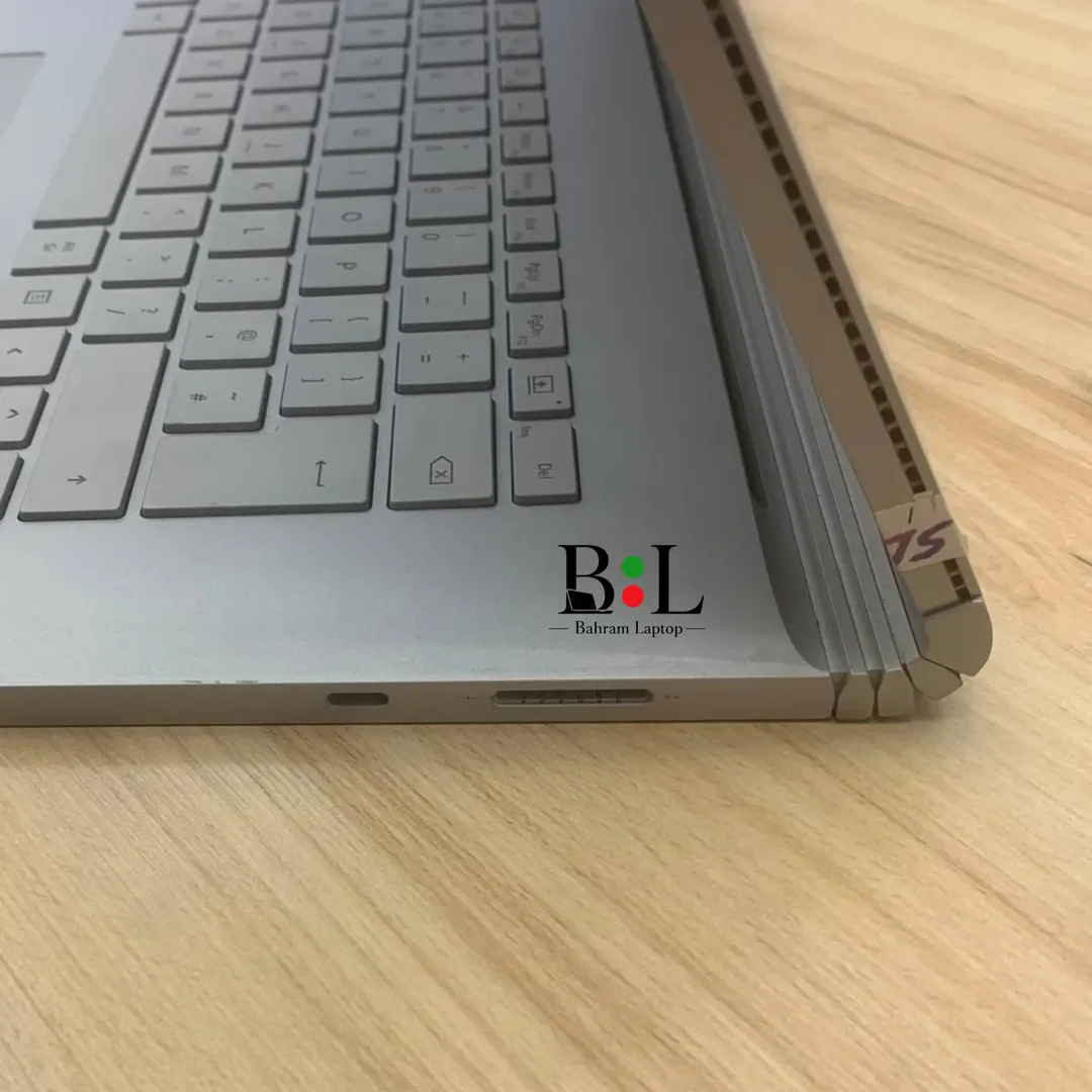 لپتاپ استوک مایکروسافت سرفیس بوک 3 تبلت شو 15 اینچ Microsoft Surface Book 3 | Intel Core i7-1065G7 | Ram 16GB DDR4 | 256GB SSD | 6GB GTX 1660 Ti | 15 inch 3K Touch