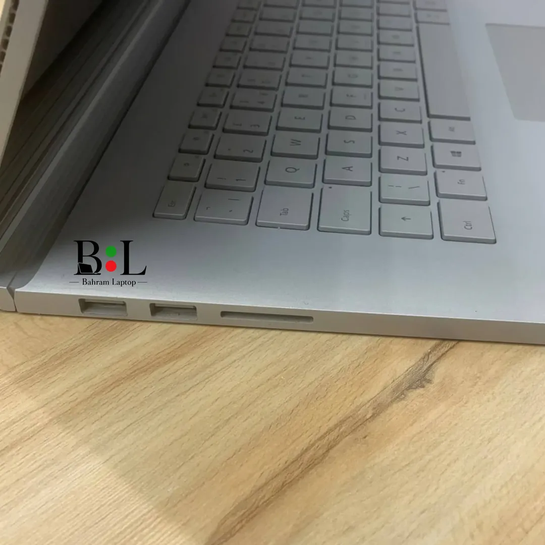 لپتاپ استوک مایکروسافت سرفیس بوک 3 تبلت شو 15 اینچ Microsoft Surface Book 3 | Intel Core i7-1065G7 | Ram 16GB DDR4 | 256GB SSD | 6GB GTX 1660 Ti | 15 inch 3K Touch