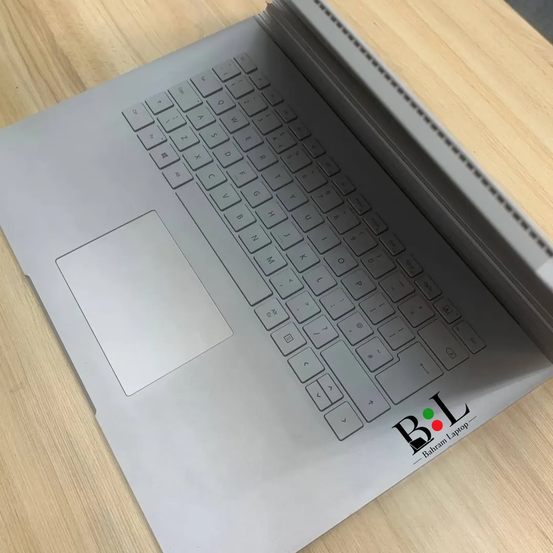 لپتاپ استوک مایکروسافت سرفیس بوک 3 تبلت شو 15 اینچ Microsoft Surface Book 3 | Intel Core i7-1065G7 | Ram 16GB DDR4 | 256GB SSD | 6GB GTX 1660 Ti | 15 inch 3K Touch