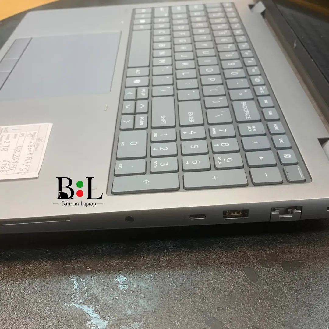 لپتاپ ورک استیشن اچ پی زدبوک فیوری 16 اینچ Hp Zbook Fury G1i 16 | Intel Core Ultra 7-265HX | Ram 32GB DDR5 | 1TB SSD | 8GB Rtx Pro 1000 Blackwell | 16 inch FHD+(WUXGA)